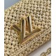 Replica perfetta Louis Vuitton Twist West Borsa Raffia Naturale M25030 Imitazione Outlet Online