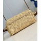 Replica perfetta Louis Vuitton Twist West Borsa Raffia Naturale M25030 Imitazione Outlet Online