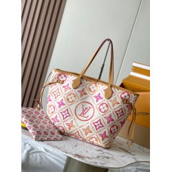 Perfette Qualità Repliche Louis Vuitton Neverfull MM Borsa Monogram Tiles Tela M25317 Imitazione