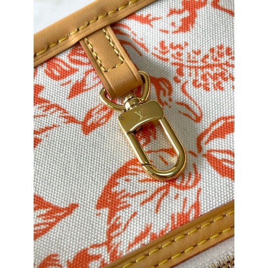 Perfette Qualità Repliche Louis Vuitton Neverfull MM Borsa Monogram Tiles Tela M25317 Imitazione