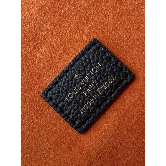 Replica perfetta Louis Vuitton Low Key Cabas MM Borsa Nero M25341 Imitazione Outlet Online
