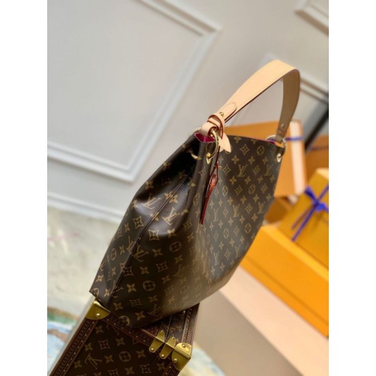 Migliore Repliche Louis Vuitton Graceful MM Borsa Monogram Canvas M43703 Economiche Outlet Online