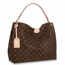 Miglior Falso Louis Vuitton Graceful MM Borsa Monogram Canvas M43704 Economiche Premium