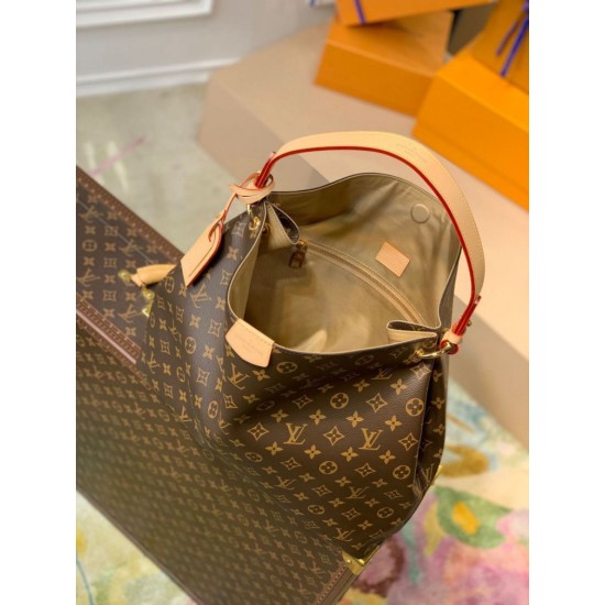 Miglior Falso Louis Vuitton Graceful MM Borsa Monogram Canvas M43704 Economiche Premium