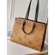 Replica perfetta Borsa Louis Vuitton OnTheGo GM gigante Monogram Reverse Canvas M45320 Imitazione Outlet Online