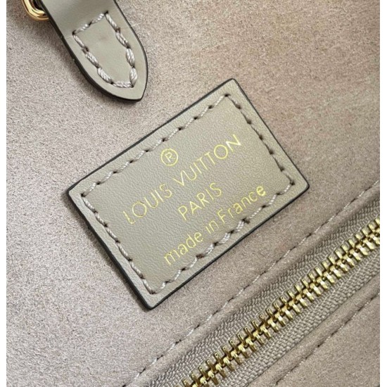 Replica perfetta Louis Vuitton OnTheGo MM Borsa Bicolor Empreinte M45494 Imitazione Outlet Online