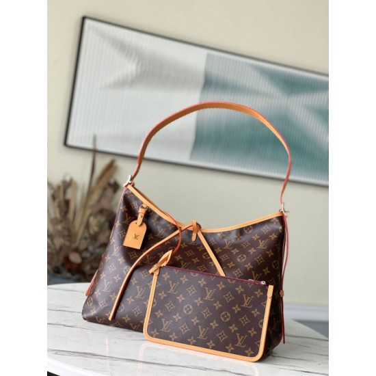 Replica perfetta Louis Vuitton CarryAll MM Borsa Monogram Canvas M46197 Imitazione Outlet Online