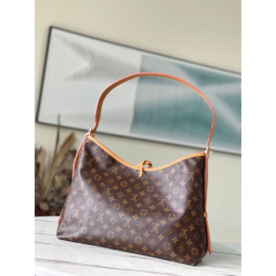 Replica perfetta Louis Vuitton CarryAll MM Borsa Monogram Canvas M46197 Imitazione Outlet Online