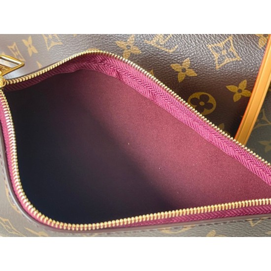 Replica perfetta Louis Vuitton CarryAll MM Borsa Monogram Canvas M46197 Imitazione Outlet Online