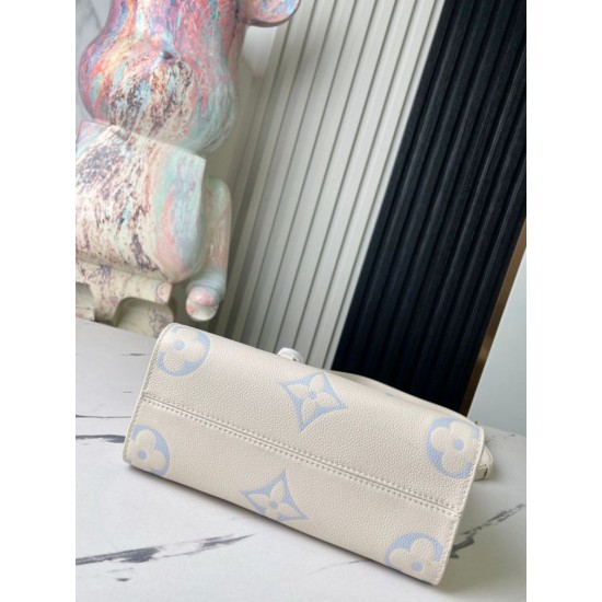 Miglior Falso Louis Vuitton Onthego PM Borsa Bicolor Monogram Empreinte M46833 Economiche Premium