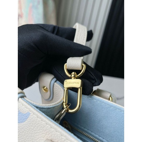 Miglior Falso Louis Vuitton Onthego PM Borsa Bicolor Monogram Empreinte M46833 Economiche Premium