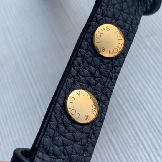 Miglior Falso Borsa Louis Vuitton Twist One Handle nera M57090 Economiche Premium
