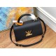 Miglior Falso Louis Vuitton Twist One Handle PM Borsa Nero M57093 Economiche Premium