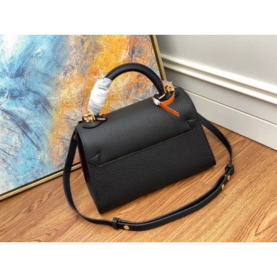 Miglior Falso Louis Vuitton Twist One Handle PM Borsa Nero M57093 Economiche Premium