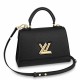 Miglior Falso Louis Vuitton Twist One Handle PM Borsa Nero M57093 Economiche Premium