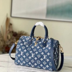 Migliore Repliche Louis Vuitton Speedy Bandouliere 25 Borsa Monogram Denim M59609 Economiche Outlet Online