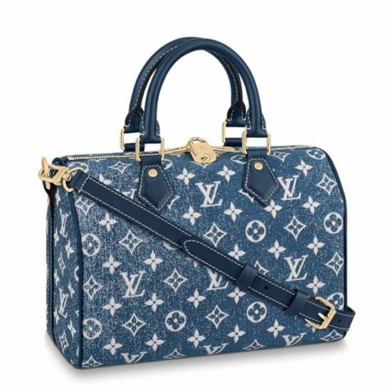 Migliore Repliche Louis Vuitton Speedy Bandouliere 25 Borsa Monogram Denim M59609 Economiche Outlet Online