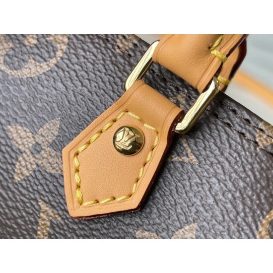 Replica perfetta Louis Vuitton Nano Speedy Borsa Monogram Canvas M81085 Imitazione Outlet Online