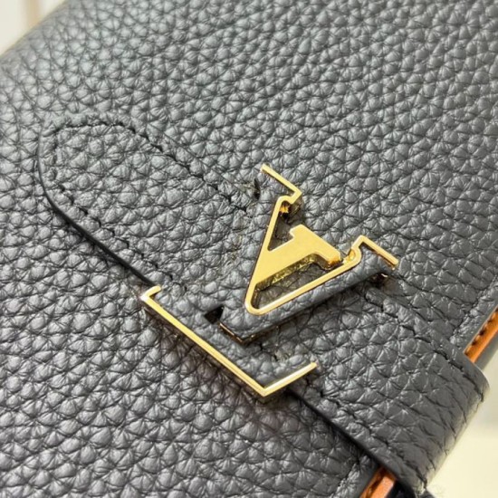 Miglior Falso Louis Vuitton LV Vertical Portafoglio Taurillon M81330 Economiche Premium