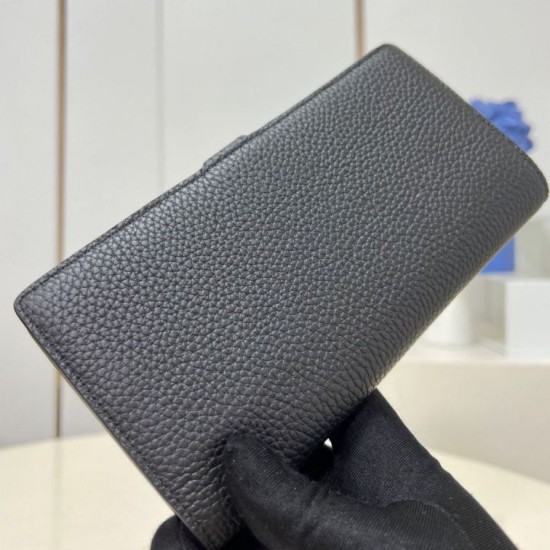 Miglior Falso Louis Vuitton LV Vertical Portafoglio Taurillon M81330 Economiche Premium