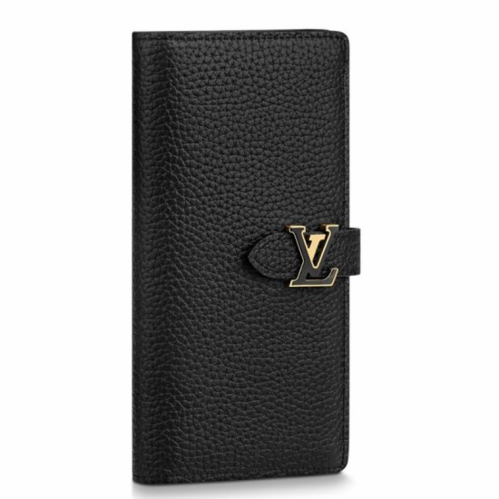 Miglior Falso Louis Vuitton LV Vertical Portafoglio Taurillon M81330 Economiche Premium