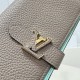 Migliore Repliche Portafoglio verticale Louis Vuitton LV Taurillon M81367 Economiche Outlet Online