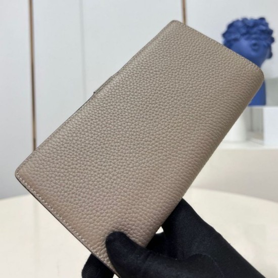 Migliore Repliche Portafoglio verticale Louis Vuitton LV Taurillon M81367 Economiche Outlet Online