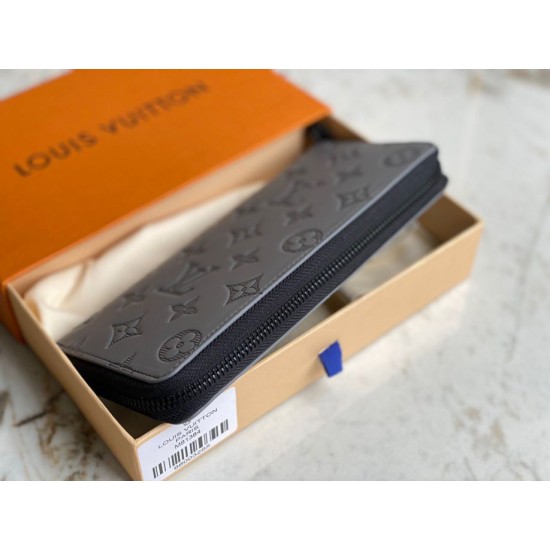 Migliore Repliche Louis Vuitton Zippy Portafoglio Vertical Monogram Shadow M81384 Economiche Outlet Online