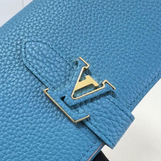 Perfette Qualità Repliche Louis Vuitton LV Vertical Portafoglio Taurillon M81499 Imitazione