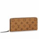 Perfette Qualità Repliche Louis Vuitton Clemence Portafoglio Monogram Reverse Canvas M82336 Imitazione