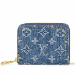Replica perfetta Louis Vuitton Zippy Coin Purse Monogram Denim M82957 Imitazione Outlet Online