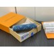 Replica perfetta Louis Vuitton Zippy Coin Purse Monogram Denim M82957 Imitazione Outlet Online