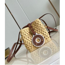 Louis Vuitton Noe Purse Borsa Raffia Naturale M83521 Replica originale di alta qualità Perfette Qualità Repliche Louis Vuitton Noe Purse Borsa Raffia Naturale M83521 Imitazione