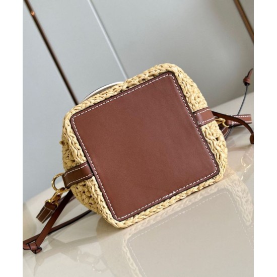 Louis Vuitton Noe Purse Borsa Raffia Naturale M83521 Replica originale di alta qualità Perfette Qualità Repliche Louis Vuitton Noe Purse Borsa Raffia Naturale M83521 Imitazione
