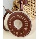 Replica perfetta Louis Vuitton Nano Speedy Borsa Raffia Naturale M83525 Imitazione Outlet Online