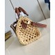 Replica perfetta Louis Vuitton Nano Speedy Borsa Raffia Naturale M83525 Imitazione Outlet Online
