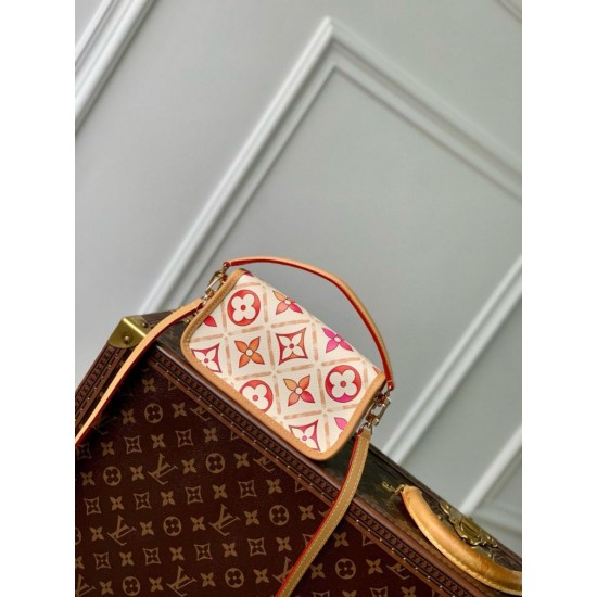 Migliore Repliche Louis Vuitton Diane Borsa Monogram Tiles Tela M83621 Economiche Outlet Online