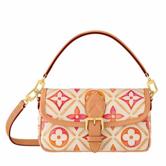 Migliore Repliche Louis Vuitton Diane Borsa Monogram Tiles Tela M83621 Economiche Outlet Online