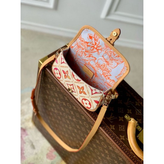 Migliore Repliche Louis Vuitton Diane Borsa Monogram Tiles Tela M83621 Economiche Outlet Online