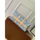Migliore Repliche Louis Vuitton Keepall Bandouliere 50 Borsa Damier Denim 3D Tela N40739 Economiche Outlet Online
