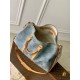 Migliore Repliche Louis Vuitton Keepall Bandouliere 50 Borsa Damier Denim 3D Tela N40739 Economiche Outlet Online