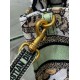Perfette Qualità Repliche Borsa Dior Mini Book Tote con tracolla Ricamo Toile de Jouy Messico bianco Imitazione