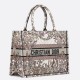 Perfette Qualità Repliche Borsa tote media Dior Book Ricamo Dior 4 Saisons Hiver Soleil Imitazione