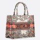 Migliore Repliche Borsa tote media Dior Book Ricamo Dior 4 Saisons Printemps Soleil Economiche Outlet Online