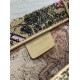 Migliore Repliche Borsa Dior grande Dioriviera Book Tote in rafia con ricamo Toile de Jouy Sauvage rosa Economiche Outlet Online