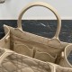 Replica perfetta Borsa Dior piccola book tote con tracolla Pelle di vitello macrocannage beige Imitazione Outlet Online