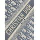 Migliore Repliche Borsa Dior piccola Book Tote con tracolla Tela Dior Oblique grigia Economiche Outlet Online