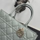 Perfette Qualità Repliche Dior Medium Book Tote Bag con tracolla Grigio Macrocannage Imitazione Miglior Falso Dior Medium Book Tote Bag con tracolla Grigio Macrocannage Economiche Premium