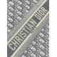Migliore Repliche Dior Medium Book Tote Bag con tracolla Oblique Embroidery e pelle di vitello grigia Economiche Outlet Online