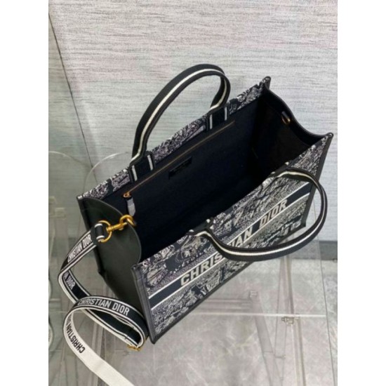 Migliore Replica Dior Medium Book Tote Bag con tracolla Plan de Paris Embroidery e pelle di vitello nera Imitazioni Outlet Italia Migliore Repliche Dior Medium Book Tote Bag con tracolla Plan de Paris Embroidery e pelle di vitello nera Economiche Outlet Online